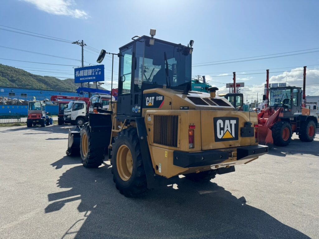 平成21年　CAT　ホイルローダ　910H　★1.3立米　★車検令和7年12月！　★スノースパイクタイヤ