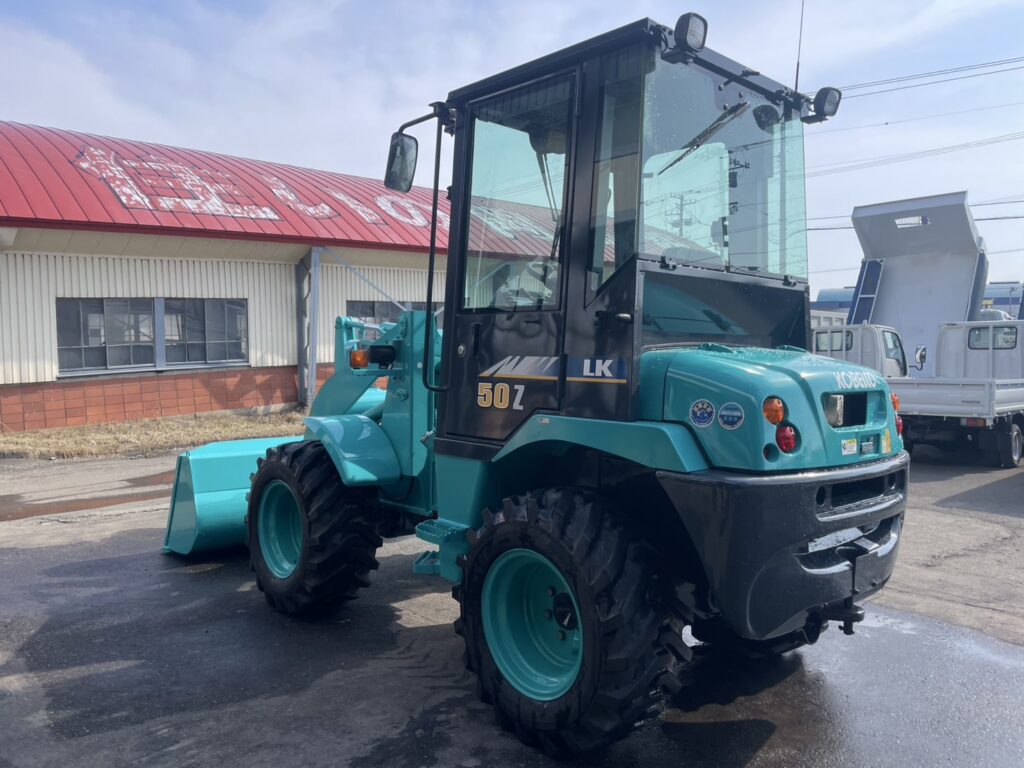 平成22年　コベルコ　LK50Z-5　0.5㎥　全塗装済み　バケット幅169cm　3143HR