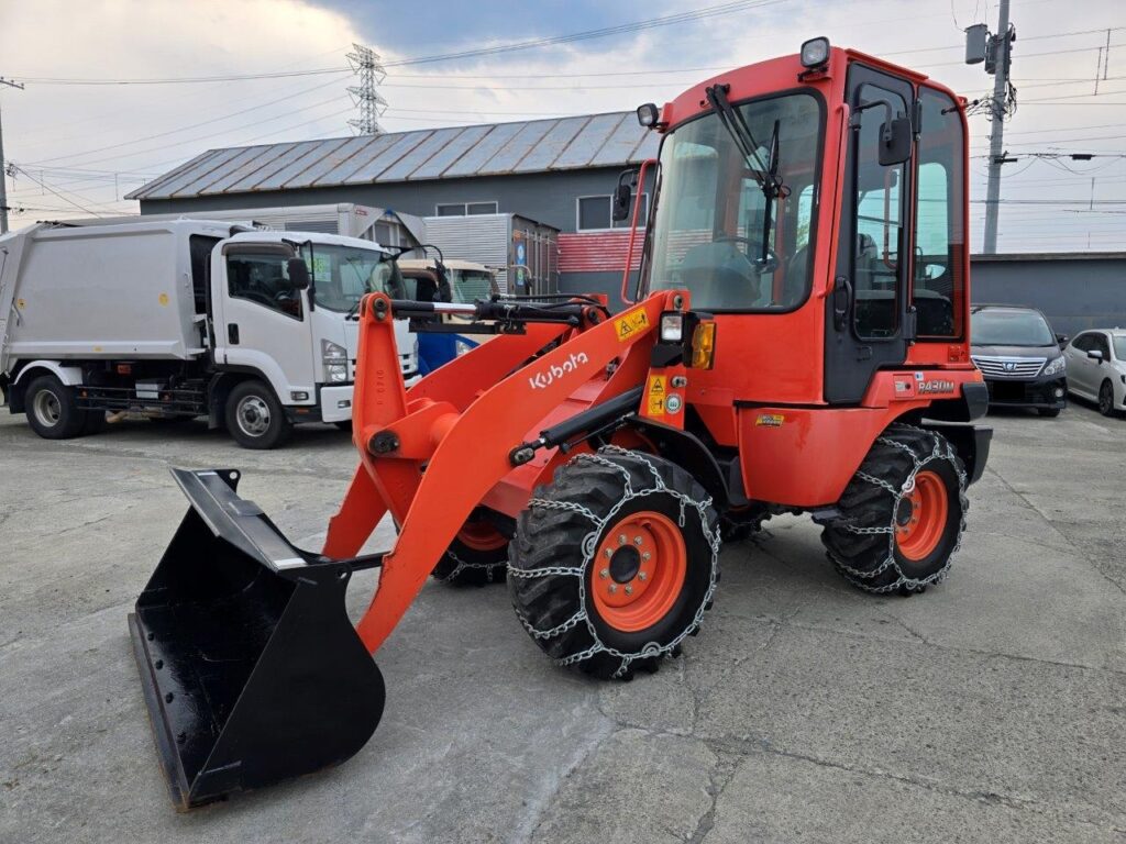 平成30年　クボタ　R430M　0.4㎥　★使用時間641時間　チェーン付★