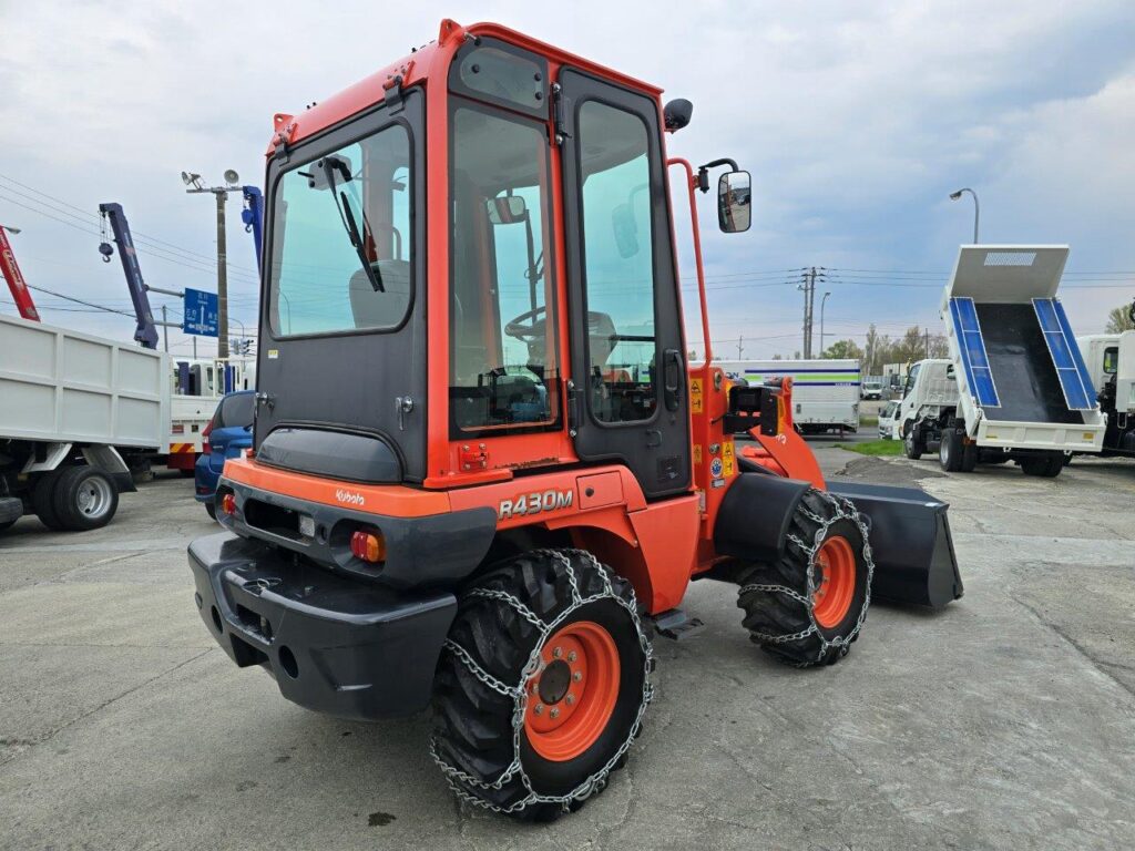 平成30年　クボタ　R430M　0.4㎥　★使用時間641時間　チェーン付★