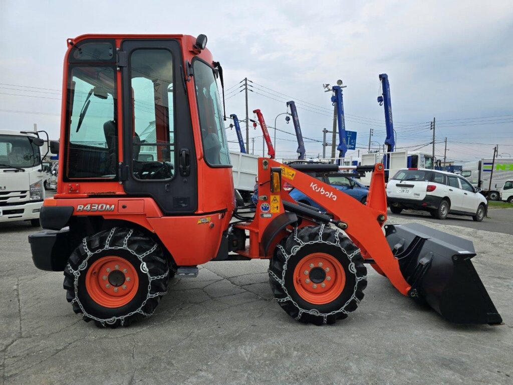 平成30年　クボタ　R430M　0.4㎥　★使用時間641時間　チェーン付★