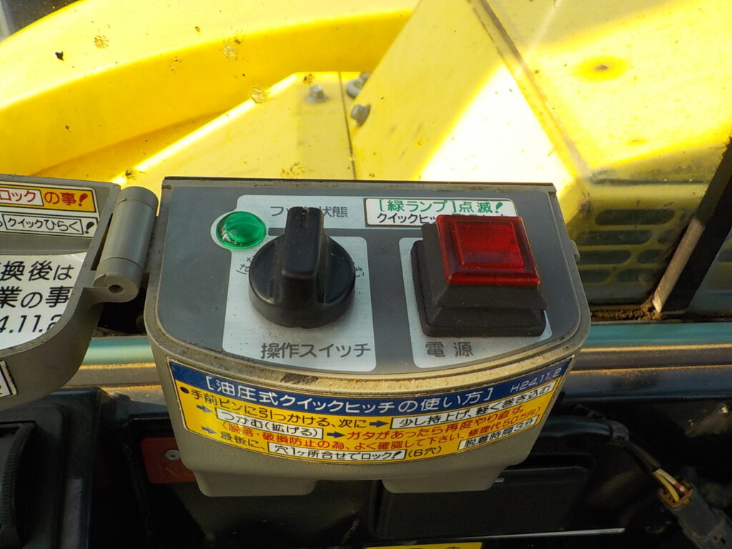 ヤンマー　バックホー　Vio70-3A　★0.25立米★ワンタッチ式★使用時間約5400HR★