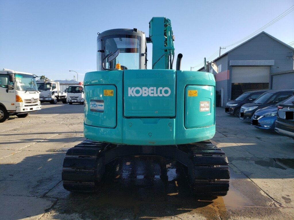 平成30年　コベルコ　SKU80UR-6E　0.28立米　オフセットブーム・クレーン仕様・後方超小旋廻