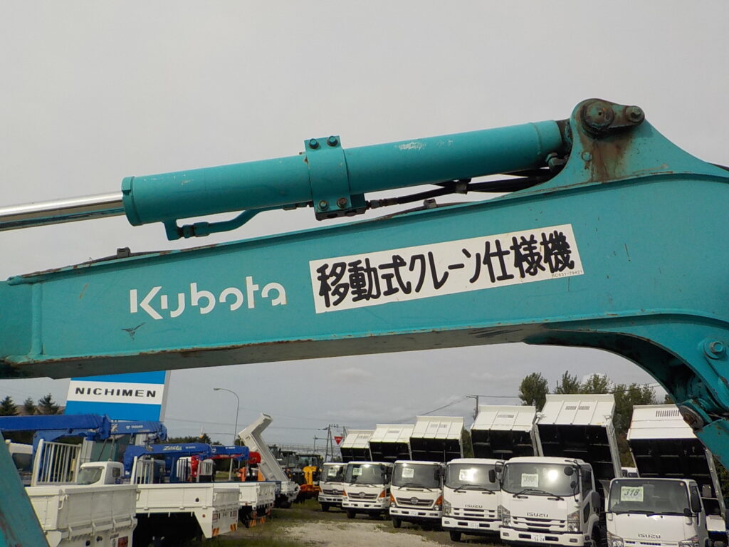 平成18年　クボタ　バックホー　U-40-3S　★0.14立米★クレーン仕様★
