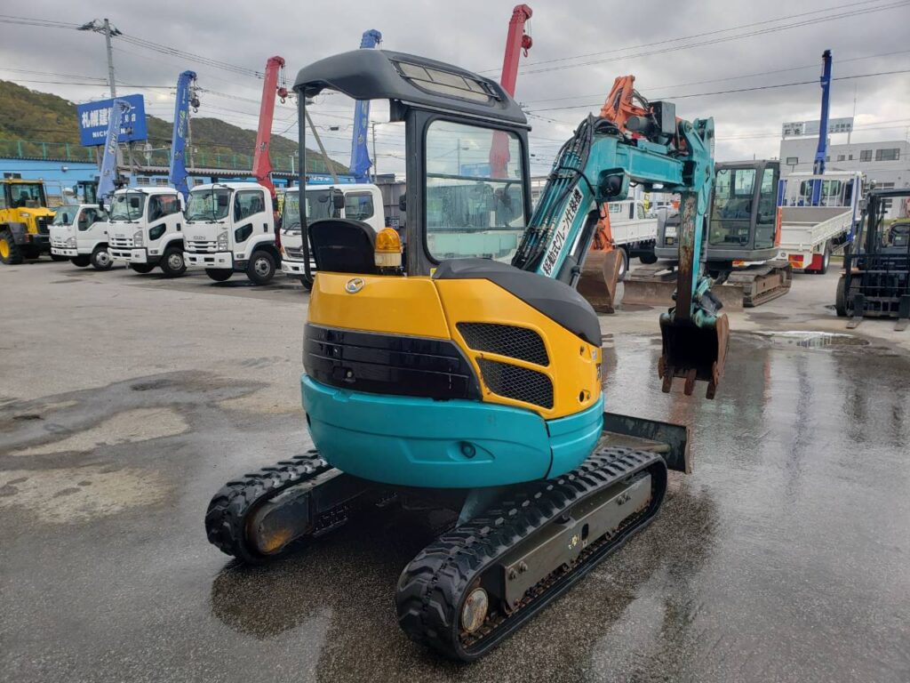 クボタ　RX-203S　クレーン仕様　オフセットブーム