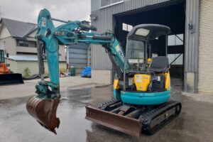 クボタ　RX-203S　クレーン仕様　オフセットブーム