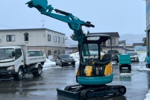 サムネイル: 【★北見店★】◆クボタ　RX-203S　クレーン仕様　オフセットブーム　　　　　　　　　　　　　　　　　　　　　　　　札幌・江別・旭川・北見・釧路どこでも全国対応可能です！　　　　　　　　　　　　　　　　　　　　　　　　　　お問い合わせは北見店へ～TEL0157-57-7166～