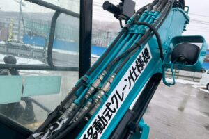 サムネイル: 【★北見店★】◆クボタ　RX-203S　クレーン仕様　オフセットブーム　　　　　　　　　　　　　　　　　　　　　　　　札幌・江別・旭川・北見・釧路どこでも全国対応可能です！　　　　　　　　　　　　　　　　　　　　　　　　　　お問い合わせは北見店へ～TEL0157-57-7166～