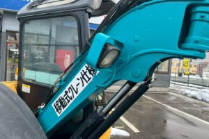 サムネイル: 【★北見店★】◆クボタ　RX-203S　クレーン仕様　オフセットブーム　　　　　　　　　　　　　　　　　　　　　　　　札幌・江別・旭川・北見・釧路どこでも全国対応可能です！　　　　　　　　　　　　　　　　　　　　　　　　　　お問い合わせは北見店へ～TEL0157-57-7166～