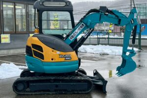 サムネイル: 【★北見店★】◆クボタ　RX-203S　クレーン仕様　オフセットブーム　　　　　　　　　　　　　　　　　　　　　　　　札幌・江別・旭川・北見・釧路どこでも全国対応可能です！　　　　　　　　　　　　　　　　　　　　　　　　　　お問い合わせは北見店へ～TEL0157-57-7166～