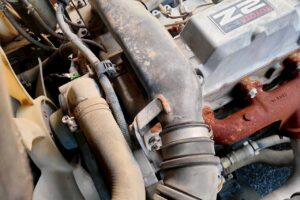 サムネイル: トヨタフォークリフト7FD25　ディーゼル　ダブルタイヤ　ヒンジド　