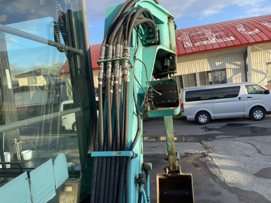 平成２５年　バックホー　コベルコ　ＳＫ３８ＵＲ　0.07㎥　後方超小旋回　クレーン仕様