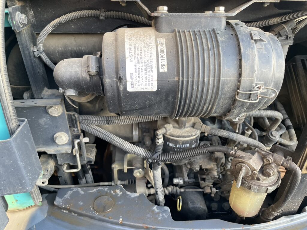 平成２５年　バックホー　コベルコ　ＳＫ３８ＵＲ　0.07㎥　後方超小旋回　クレーン仕様