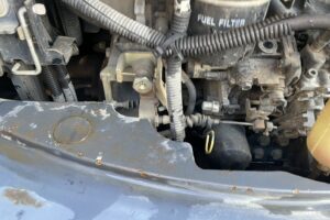 サムネイル: 平成２５年　バックホー　コベルコ　ＳＫ３８ＵＲ　0.07㎥　後方超小旋回　クレーン仕様