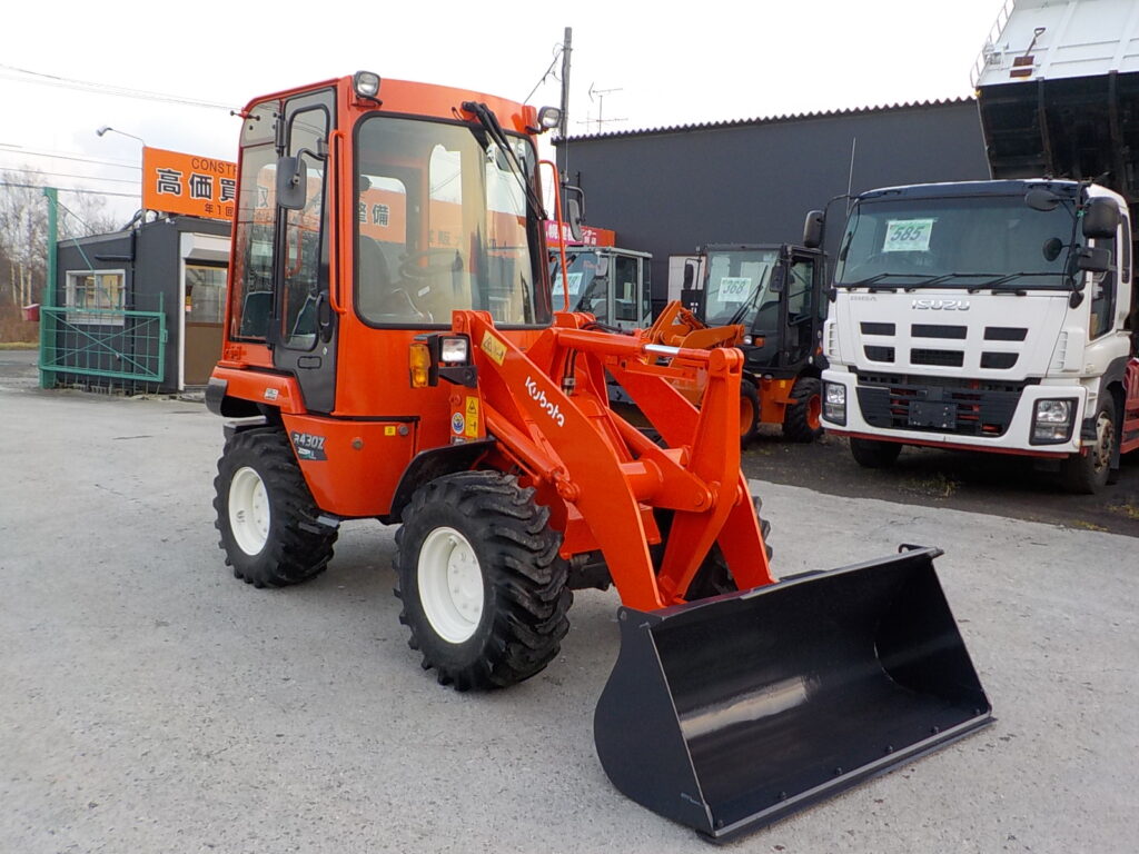 平成26年　クボタ　ホイールローダー　R430Z　★0.4立米◆バケット幅157㎝★使用時間約850HR★