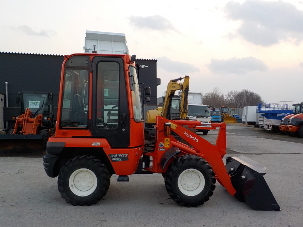 平成26年　クボタ　ホイールローダー　R430Z　★0.4立米◆バケット幅157㎝★使用時間約850HR★