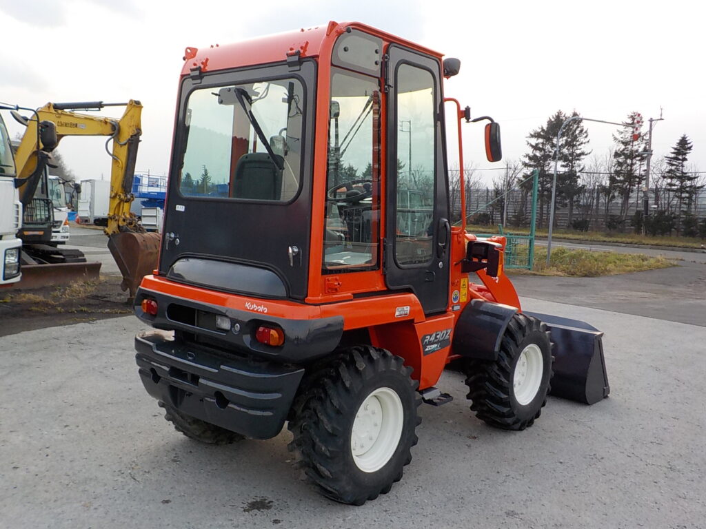 平成26年　クボタ　ホイールローダー　R430Z　★0.4立米◆バケット幅157㎝★使用時間約850HR★