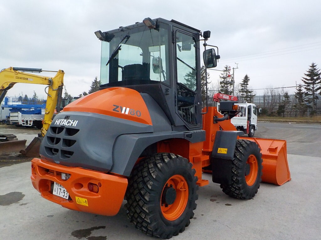 平成２７年　日立　ホイールローダー　ZW80-5B