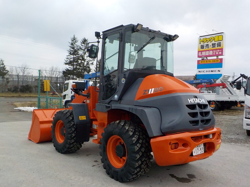 平成２７年　日立　ホイールローダー　ZW80-5B