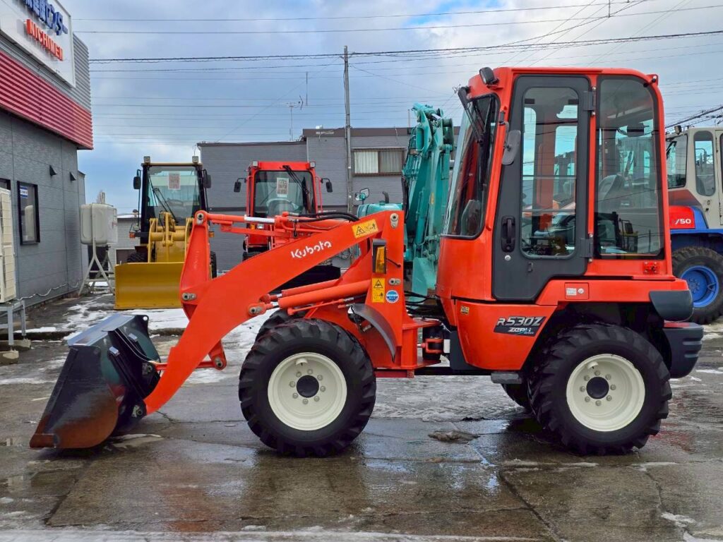 平成26年　クボタ　R530Z　0.5立米　盗難防止装置付★使用時間371時間！★