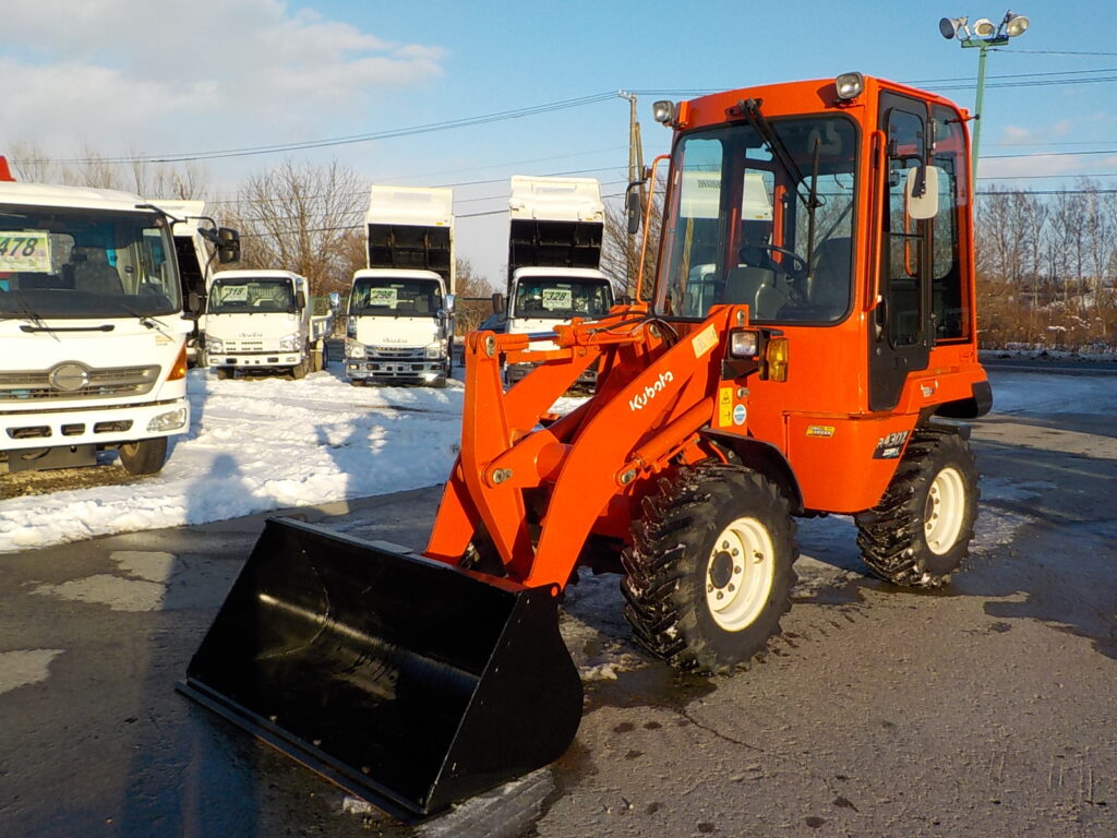 平成25年式　クボタ　ホイールローダー　R430Z　★0.4立米★バケット幅158㎝★使用時間約960HR★