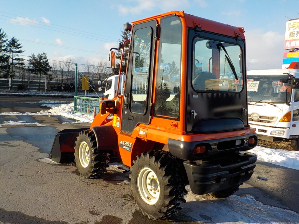 平成25年式　クボタ　ホイールローダー　R430Z　★0.4立米★バケット幅158㎝★使用時間約960HR★