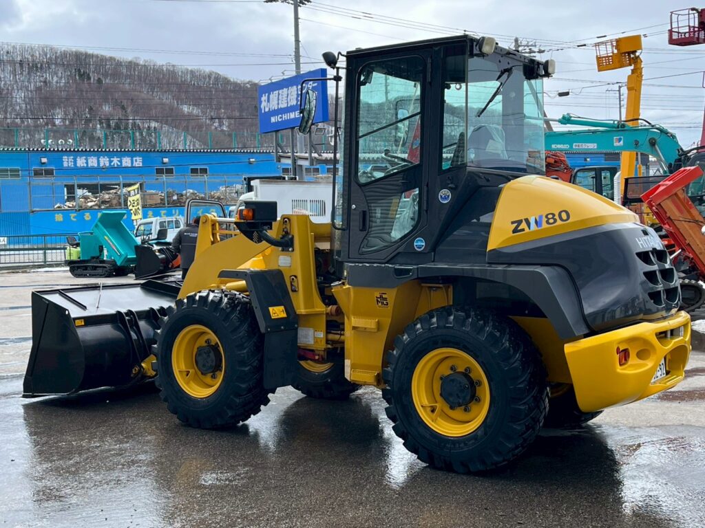 【★北見店★】令和２年式　日立　ホイールローダ　ZW80-5B　◆札幌・江別・旭川・北見・釧路どこでも全国対応可能です！◆