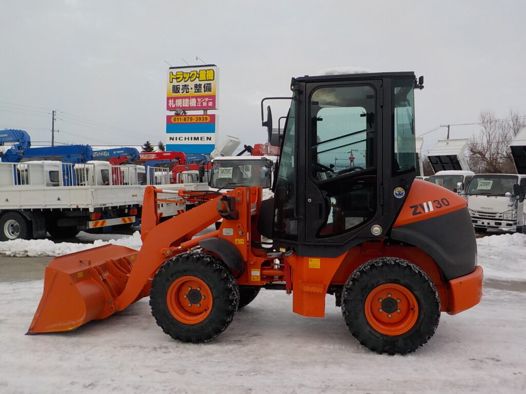 平成28年　日立　ホイールローダー　ZW30-5B　★0.4立米★バケット幅157㎝★使用時間約750HR★