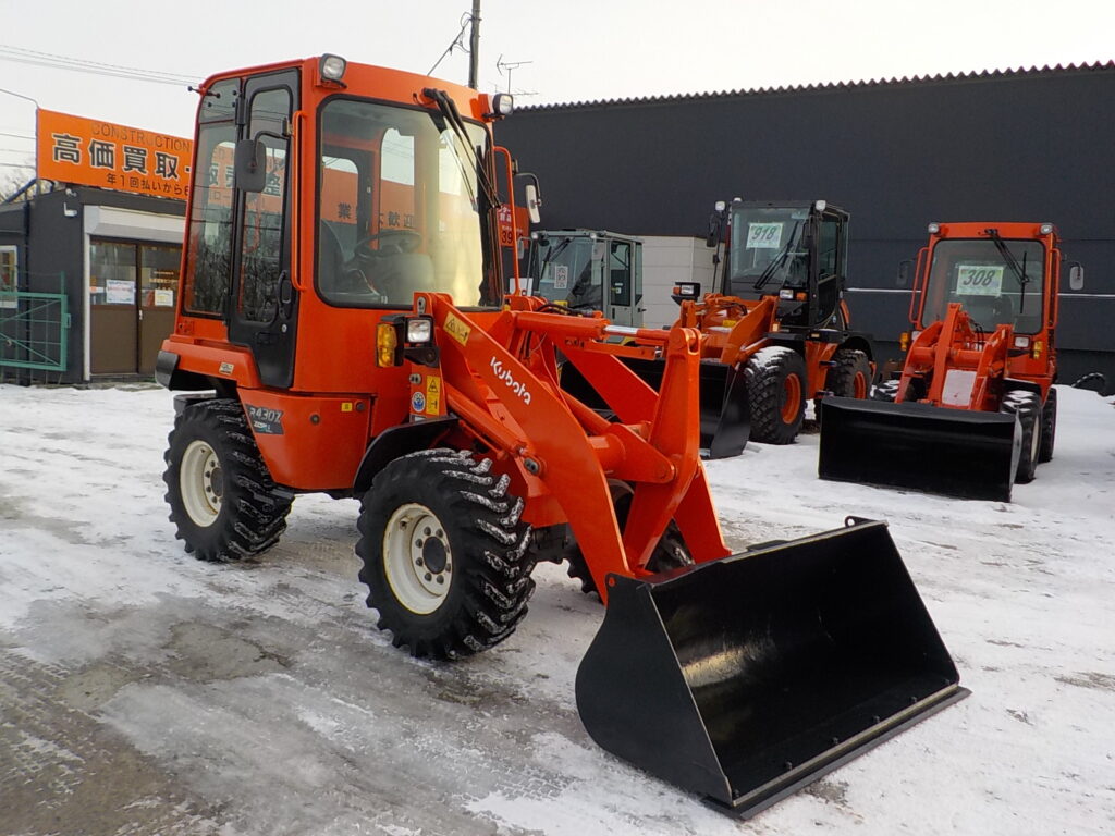 平成25年　クボタ　ホイールローダー　R430Z　★0.4立米★バケット幅158㎝★使用時間約1100HR★