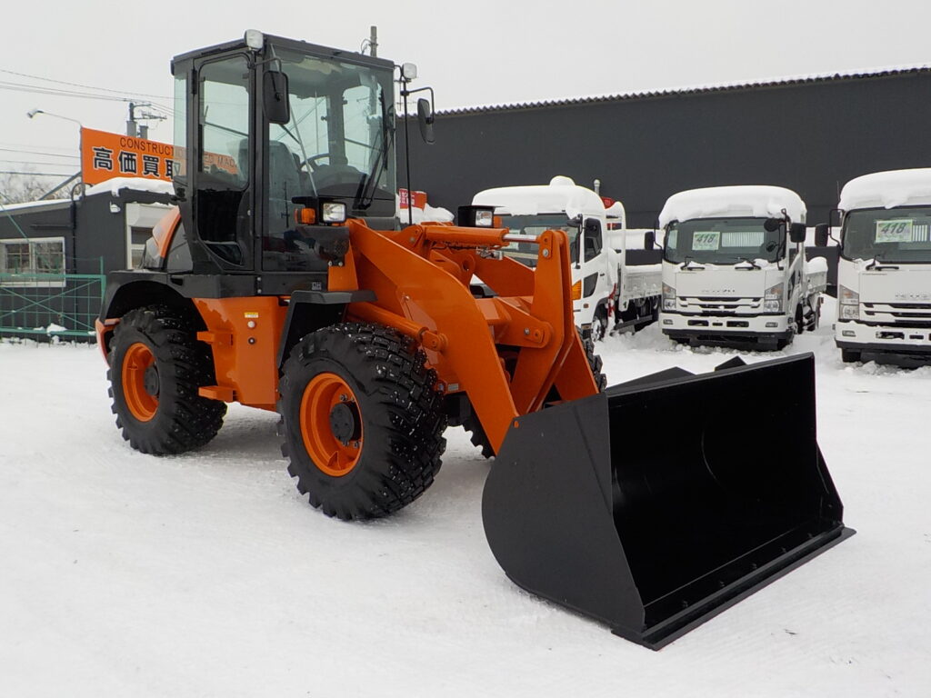令和7年　日立　ホイールローダー　ZW80S-5B　★0.9立米★スノースパイク★車検令和9年11月