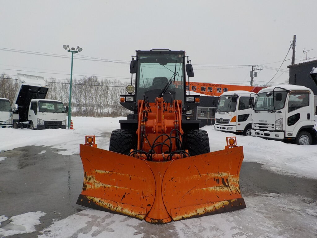 平成30年　日立　ホイールローダー　ZW80-5B　★スノウプラウ★ノーマルバケット★ワンタッチ式★車検令和9年11月★