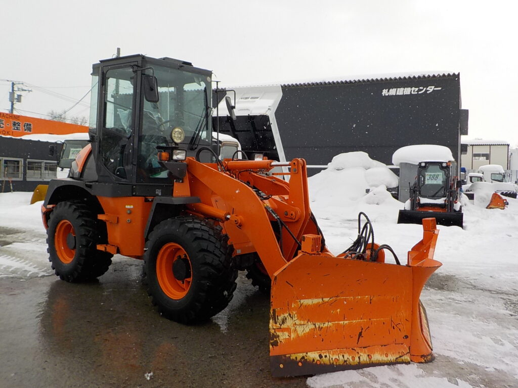 平成30年　日立　ホイールローダー　ZW80-5B　★スノウプラウ★ノーマルバケット★ワンタッチ式★車検令和9年11月★