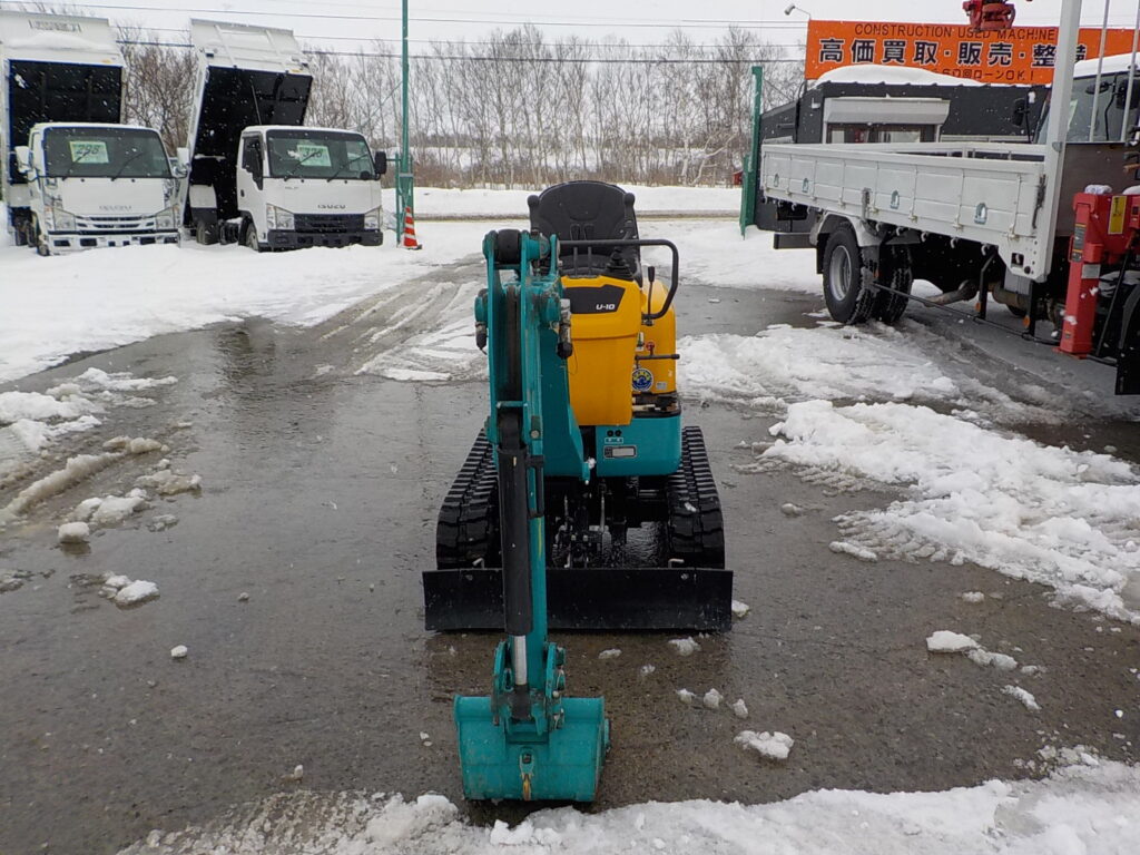 令和１年式　クボタ　U-10-5　★0.022㎥★配管付★ブレーカー付★可変キャタ★使用時間約55HR