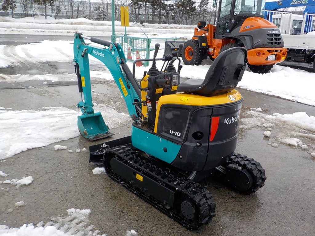 令和１年式　クボタ　U-10-5　★0.022㎥★配管付★ブレーカー付★可変キャタ★使用時間約55HR