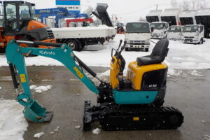 サムネイル: 令和１年式　クボタ　U-10-5　★0.022㎥★配管付★ブレーカー付★可変キャタ★使用時間約55HR