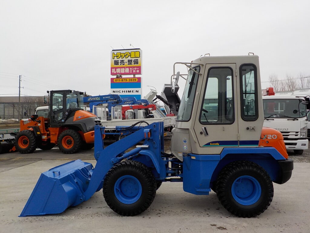 平成１２年　日立　ホイールローダー　LX20-3　★スパイクタイヤ★３８００時間★