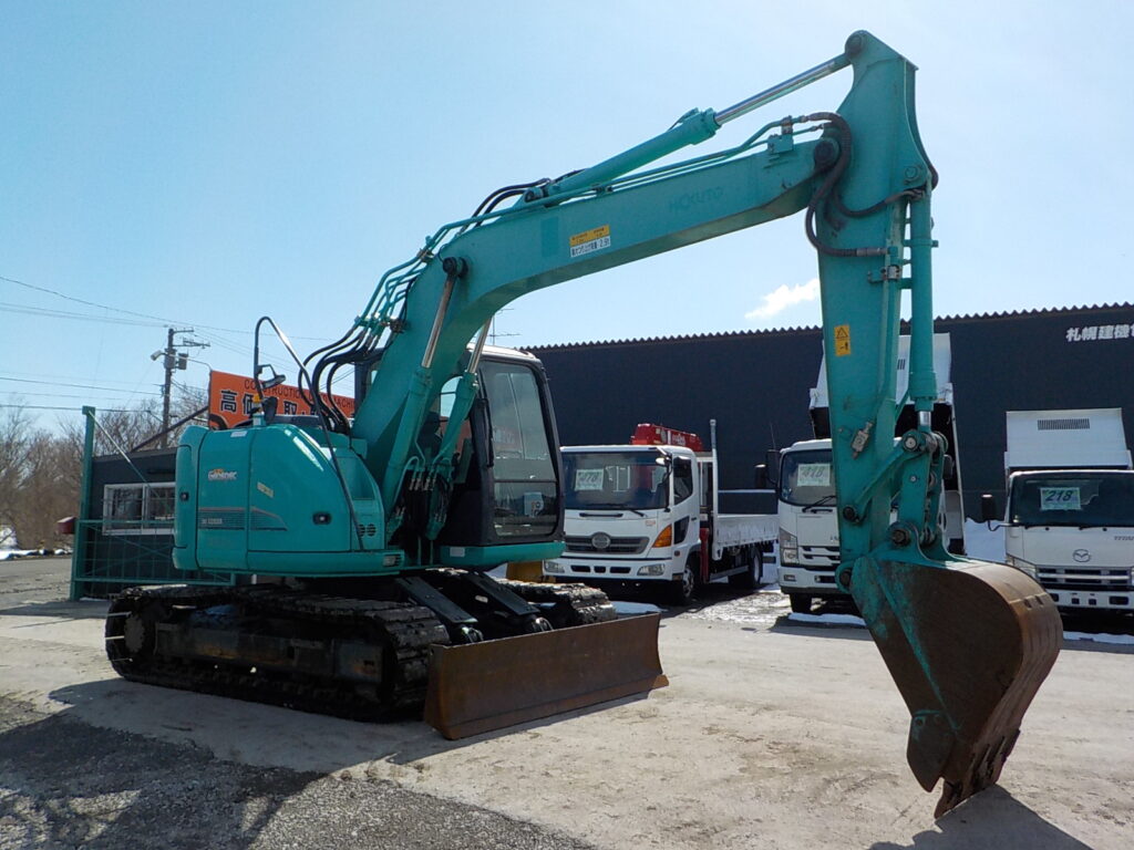 平成29年　コベルコ　バックホー　SK125SR-3　★0.45㎥★配管付★クレーン仕様★エアコン★