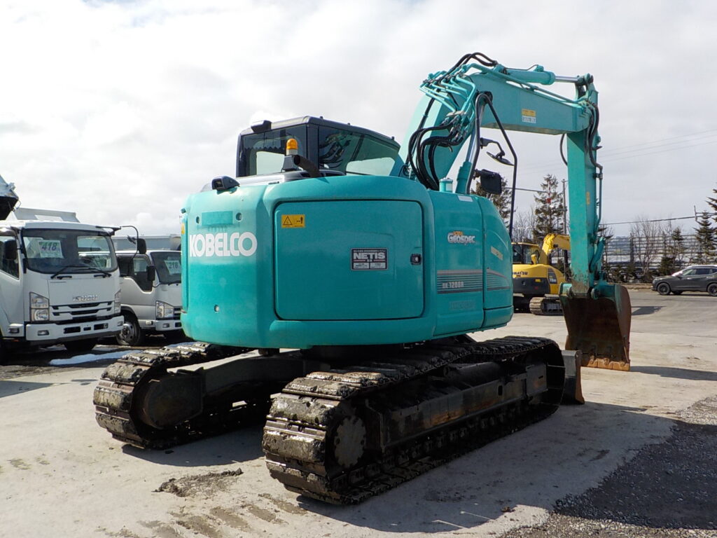 平成29年　コベルコ　バックホー　SK125SR-3　★0.45㎥★配管付★クレーン仕様★エアコン★