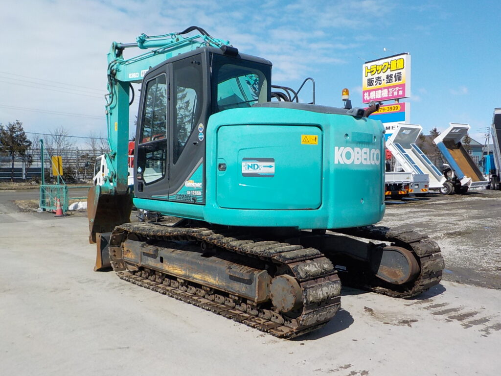 平成29年　コベルコ　バックホー　SK125SR-3　★0.45㎥★配管付★クレーン仕様★エアコン★