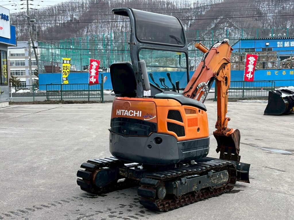 【★北見店★】日立　バックホー　ZX15UR　ユンボ　パワーショベル　油圧ショベル　バケット容量0.036㎥札幌・江別・旭川・北見・釧路どこでも全国対応可能です！【お問い合わせは北見店へ～TEL0157-57-7166～】