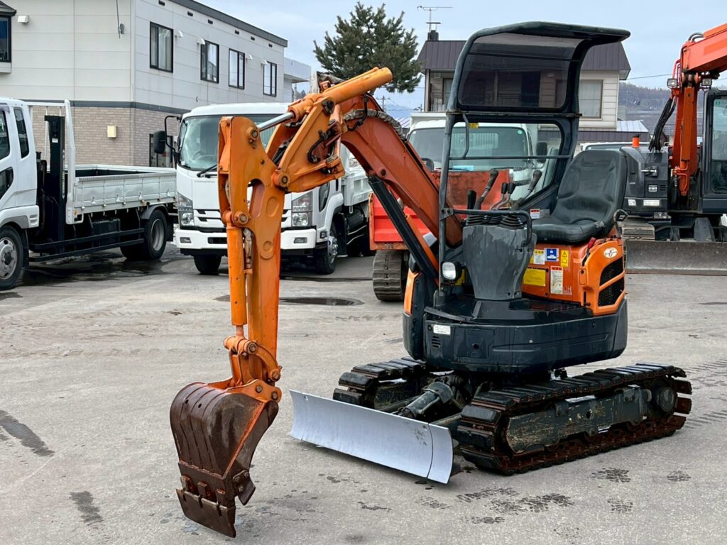 【★北見店★】日立　バックホー　ZX15UR　ユンボ　パワーショベル　油圧ショベル　バケット容量0.036㎥札幌・江別・旭川・北見・釧路どこでも全国対応可能です！【お問い合わせは北見店へ～TEL0157-57-7166～】