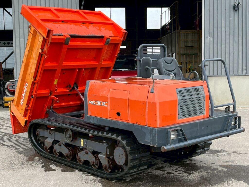 【★北見店★】クボタ　キャリアダンプ　RG30C-3　最大積載量：2500㎏　平面容量0.9㎥　札幌・江別・旭川・北見・釧路どこでも全国対応可能です！【お問い合わせは北見店へ～TEL0157-57-7166～】