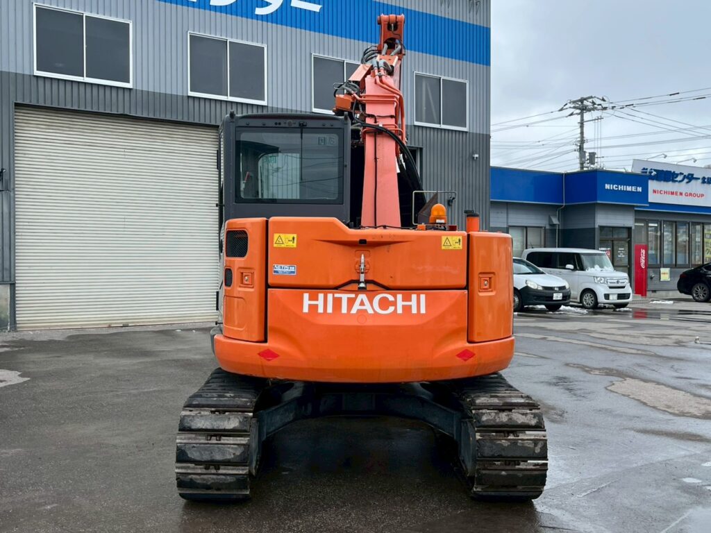 【平成29年製】日立　バックホー　ZX75UR-5B　オフセットブーム　後方超小旋回　クレーン仕様　旋回マルチ　鉄キャタゴムパッド　油圧ショベル　パワーショベル　【お問い合わせは北見店へ～TEL0157-57-7166～】