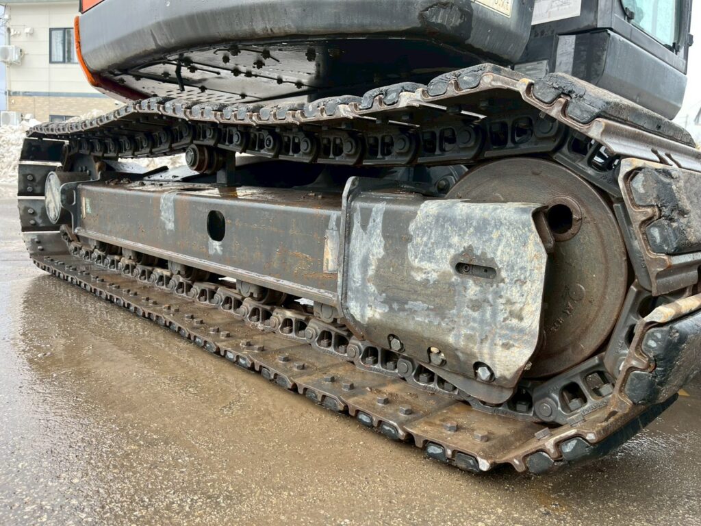 【平成29年製】日立　バックホー　ZX75UR-5B　オフセットブーム　後方超小旋回　クレーン仕様　旋回マルチ　鉄キャタゴムパッド　油圧ショベル　パワーショベル　【お問い合わせは北見店へ～TEL0157-57-7166～】