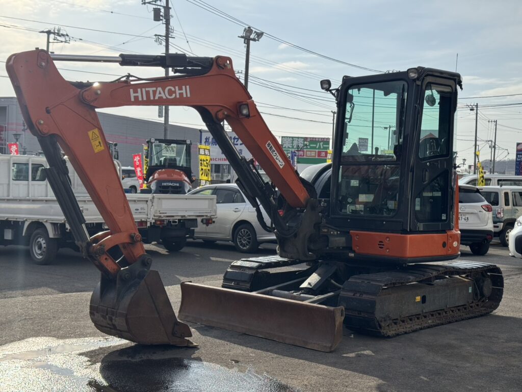 令和1年　日立ZX40U-5B　後方超小旋回　クレーン仕様　エアコン