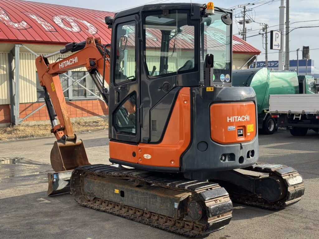 令和1年　日立ZX40U-5B　後方超小旋回　クレーン仕様　エアコン