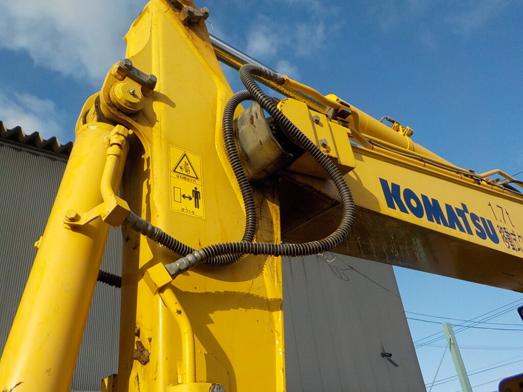 平成26年　コマツ　バックホー　PC78US-8　★0.28立米★配管付き★クレーン仕様★