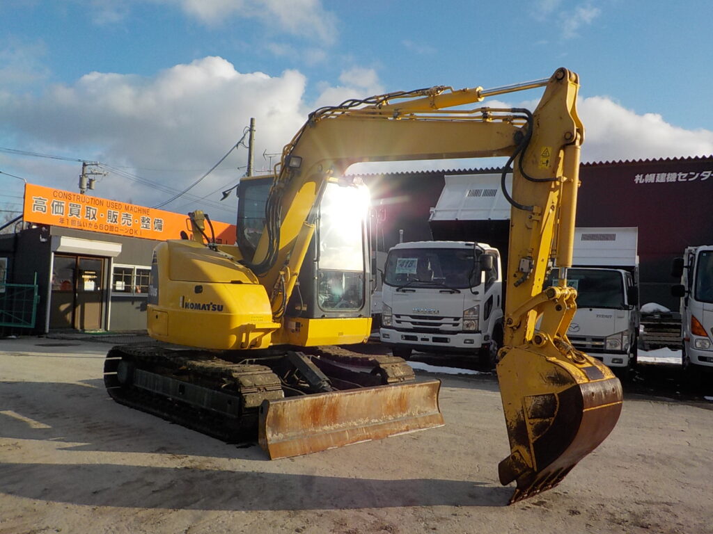平成26年　コマツ　バックホー　PC78US-8　★0.28立米★配管付き★クレーン仕様★