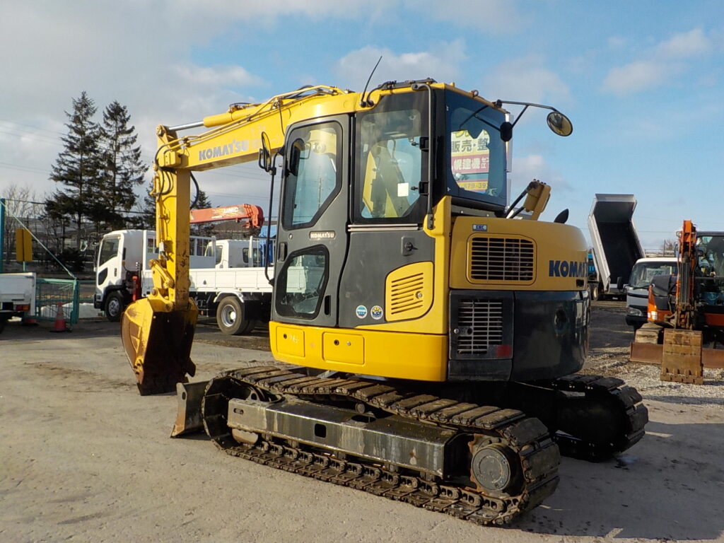 平成26年　コマツ　バックホー　PC78US-8　★0.28立米★配管付き★クレーン仕様★