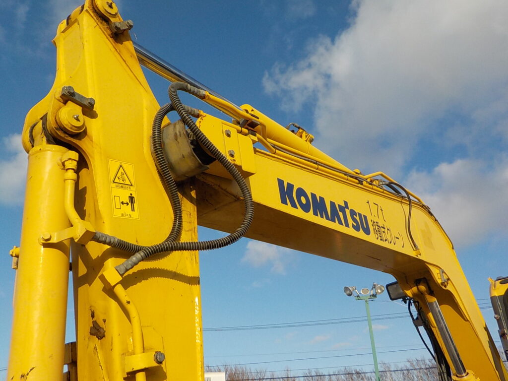 平成26年　コマツ　バックホー　PC78US-8　★0.28立米★配管付き★クレーン仕様★